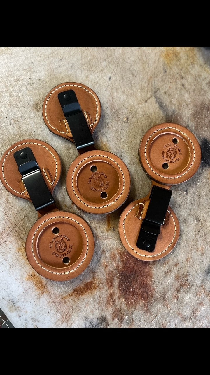 2 inch round badge holders
