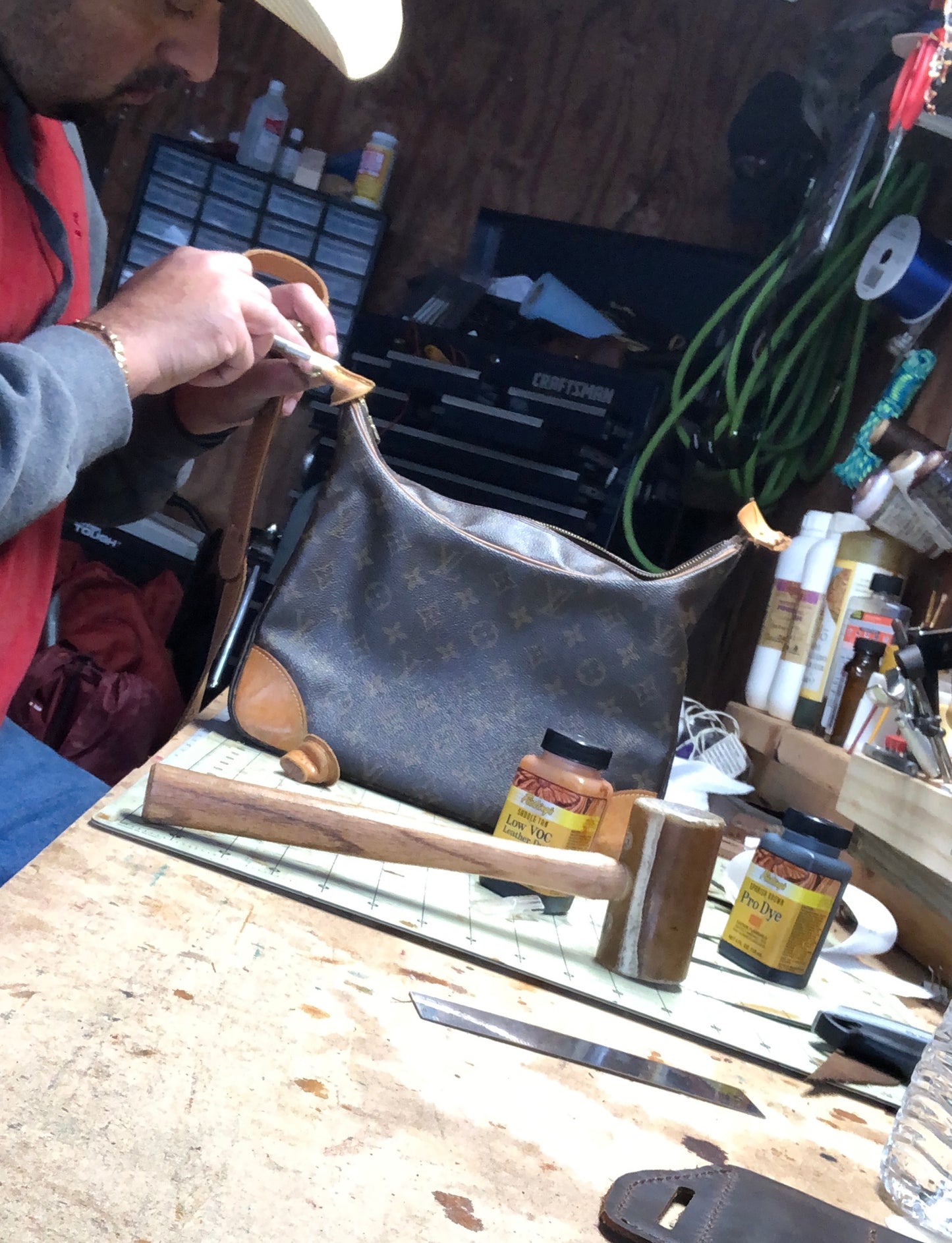 Leather repair