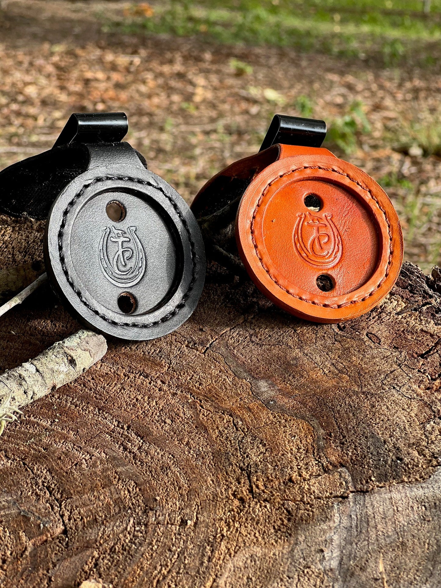 2 inch round badge holders