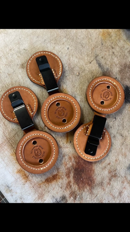 2 inch round badge holders